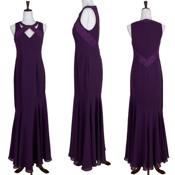 Azazie Dresses & Skirts - Azazie Purple Maxi Dress